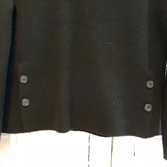 ❤️THEORY black sweater/jacket in new condition! - Picture 6 of 9